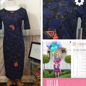 Lularoe Julia dress with SNAILS! 🐚